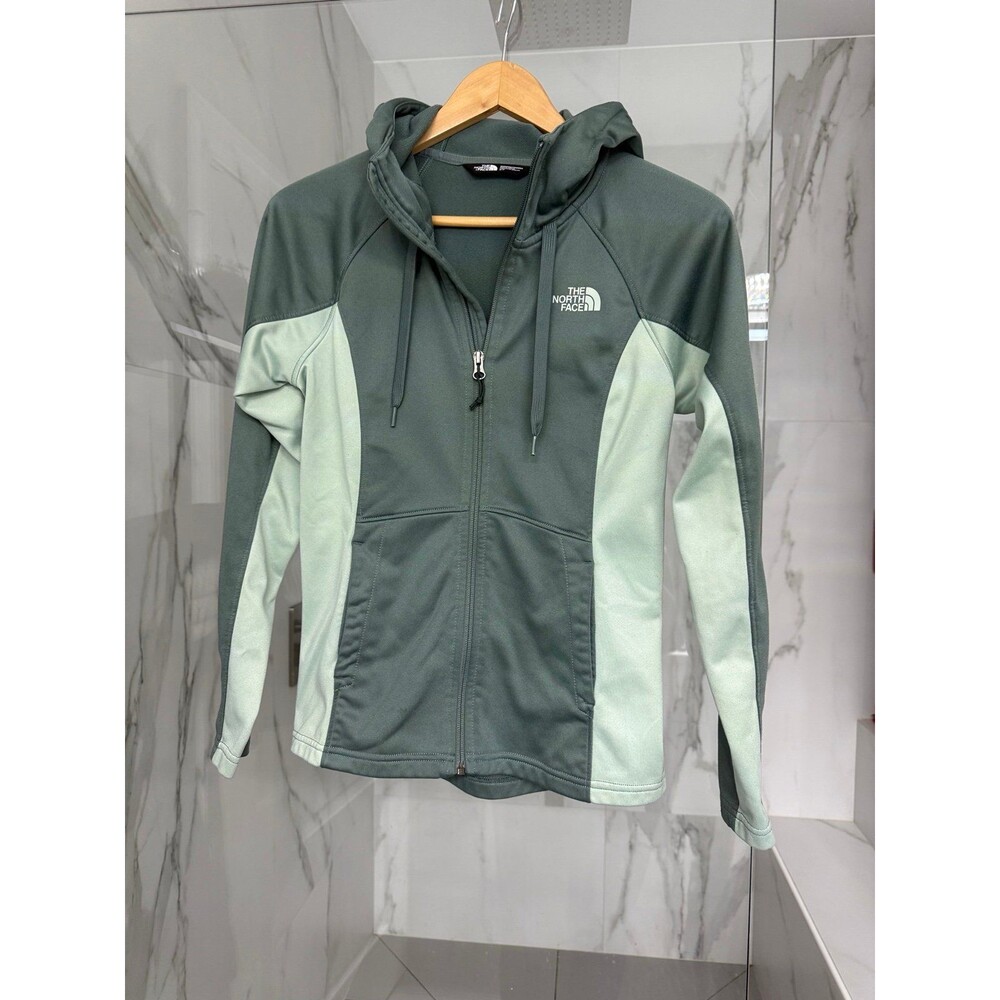 The North Face Outdoor Hoodie Full Zip, Green, Small